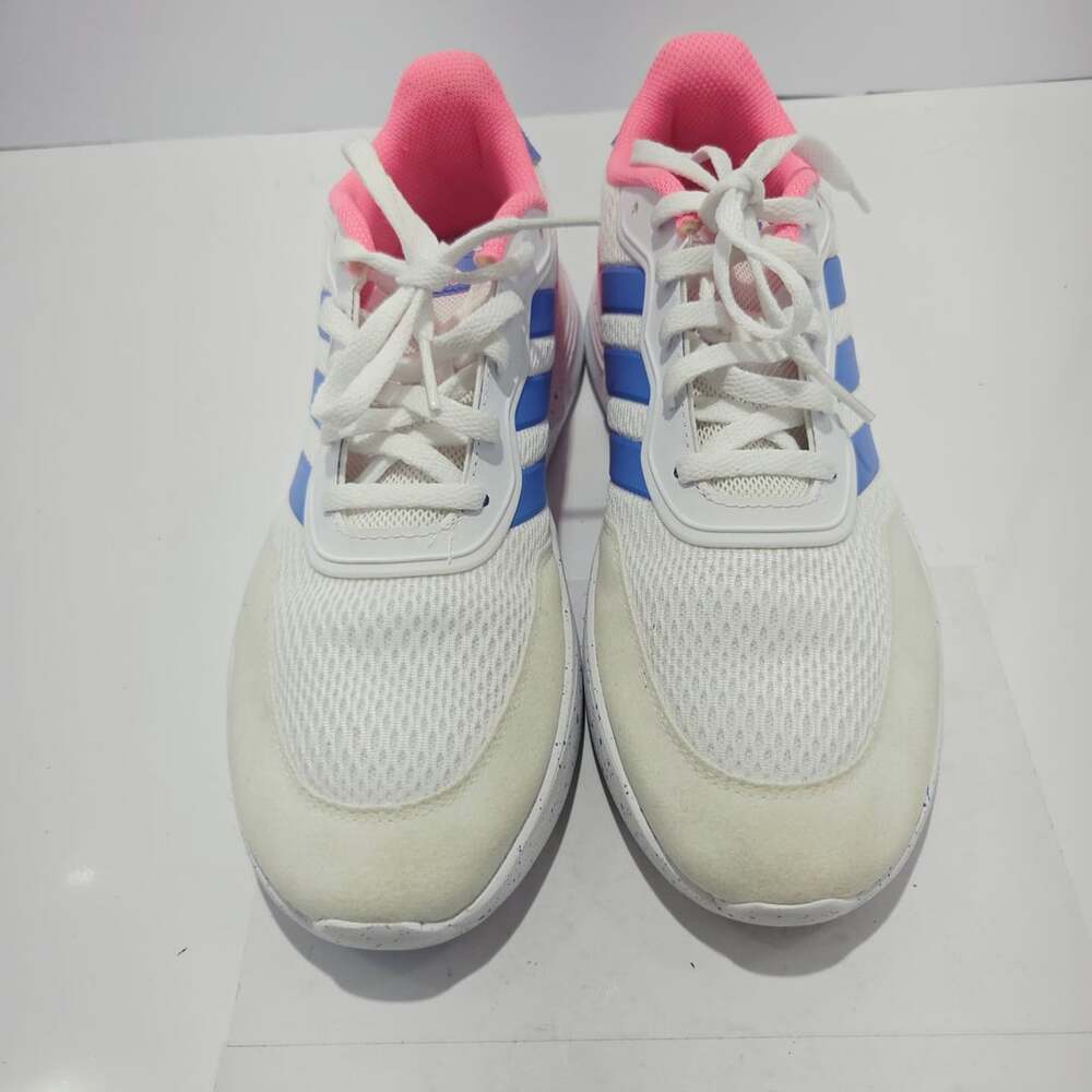 Adidas Nebzed K Cloud White Team Royal Blue Lucid Pink Sneakers HQ6139